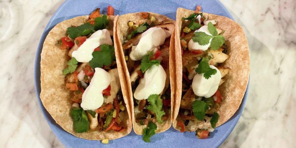 Sheet-Pan Chicken Fajitas with Summer Vegetables