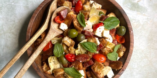 Antipasto Panzanella Salad