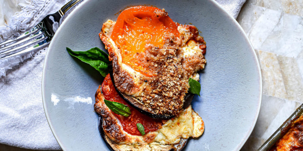 Sheet-Pan Eggplant Parmesan