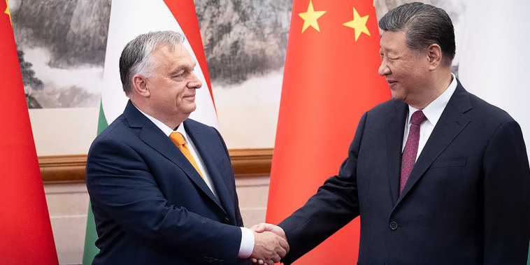 Victor Orban In China