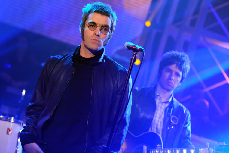 Liam Gallagher and Noel Gallagher