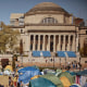 3 Columbia University administrators put on leave over alleged text exchange at antisemitism panel.