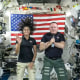 Image: Astronauts Suni Williams, left, and Butch Wilmore 