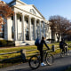 The Littauer Center of Public Administration on the Harvard University campus in Cambridge, Mass. on Dec. 12, 2023.