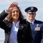 Kamala Harris  waves