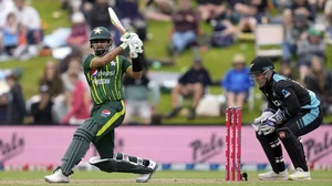 Photo: Michael Thomas/Photosport via AP : New Zealand Vs Pakistan: 3rd T20I 
