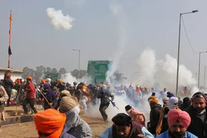 Photo: Suresh K Pandey : Farmers Delhi Chalo March