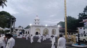 Anandu Raj : The shrine where Poykayil Appachan is buried 