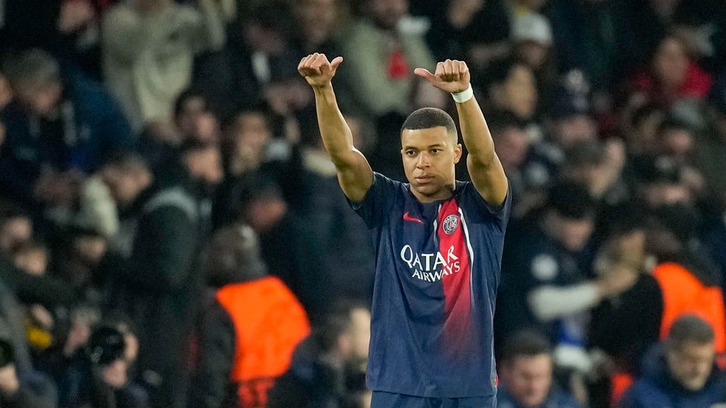 AP : PSG's Kylian Mbappe is reportedly off to Real Madrid in the summer.