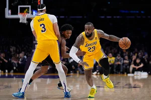 | Photo: AP/Ryan Sun : NBA 2023-24: Los Angeles Lakers vs Detroit Pistons