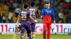 AP/Aijaz Rahi : Venkatesh Iyer and Sunil Narine starred as Kolkata Knight Riders beat Royal Challengers Bengaluru by 7 wickets.