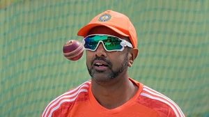PTI : R Ashwin during a practice session ahead of the fifth Test cricket match between India and England, at the HPCA Stadium in Dharamsala, Tuesday, March 5, 2024.