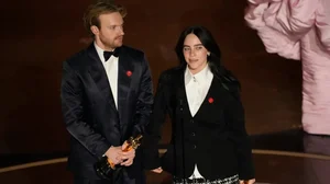 AP Photo/Chris Pizzello : Billie Eilish and Finneas O’Connell at Oscars 2024