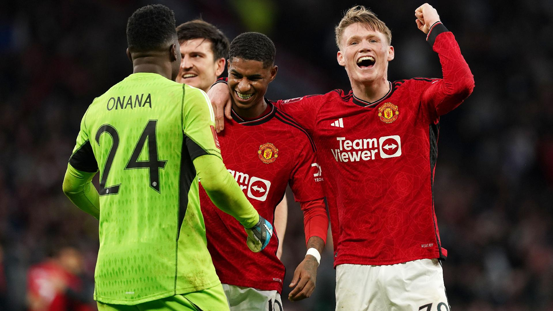 Martin Rickett/PA : Manchester United reached the FA Cup semi-finals with a dramatic win over Liverpool.