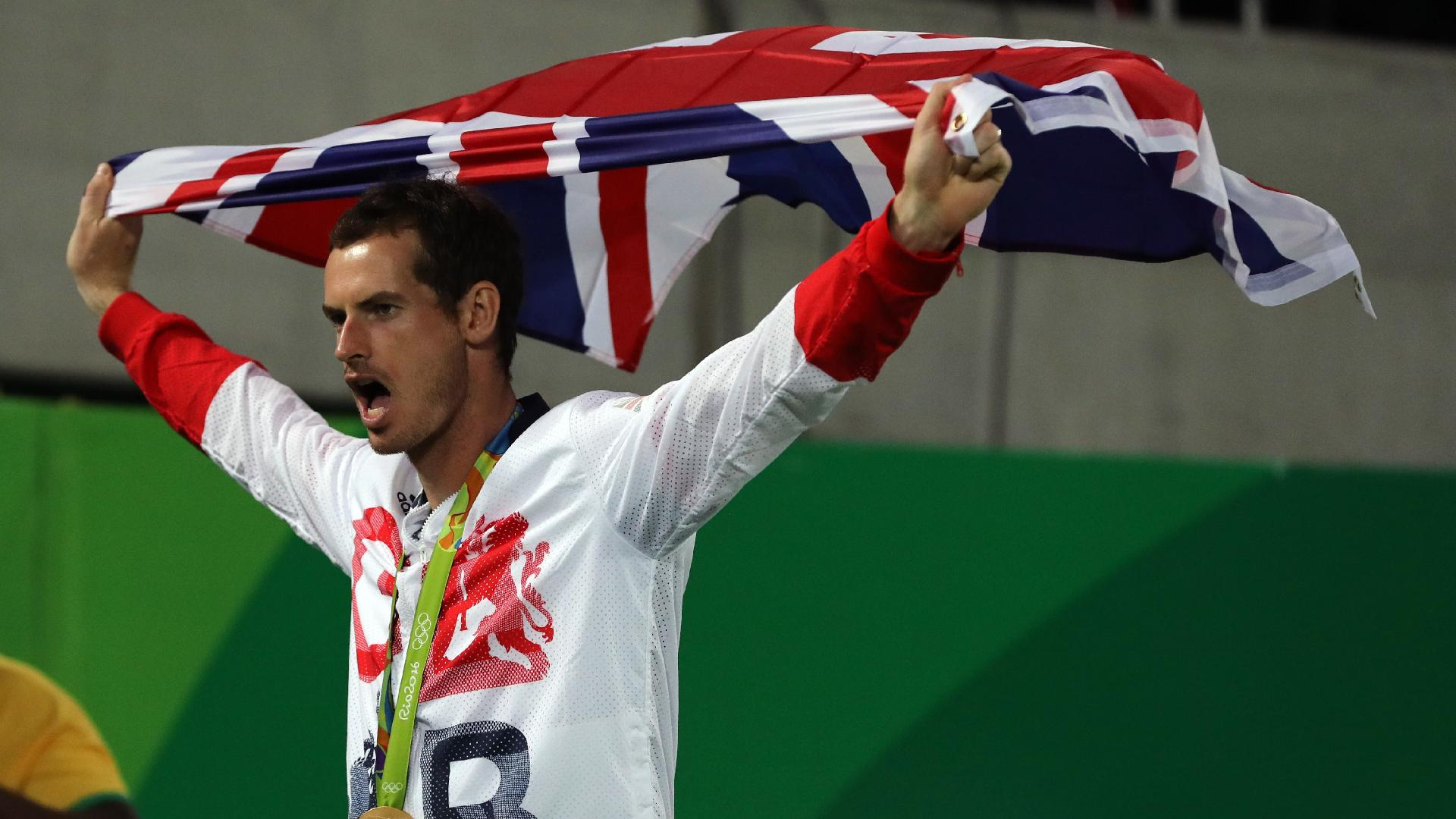Owen Humphreys/PA : Andy Murray is the only player to have won two gold medals at the Olympics in men’s singles.