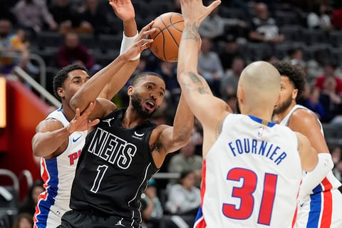 NBA 2023-24: Detroit Pistons vs Brooklyn Nets