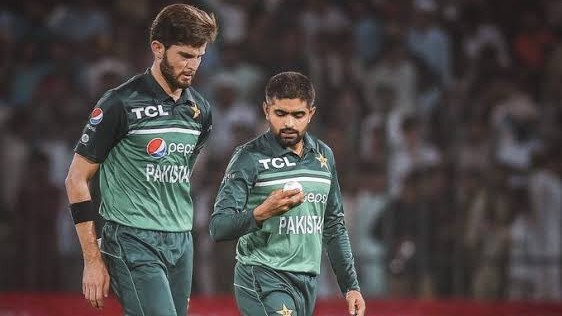 X/iShaheenAfridi : Shaheen Shah Afridi with Babar Azam