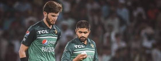 X/iShaheenAfridi : Shaheen Shah Afridi with Babar Azam