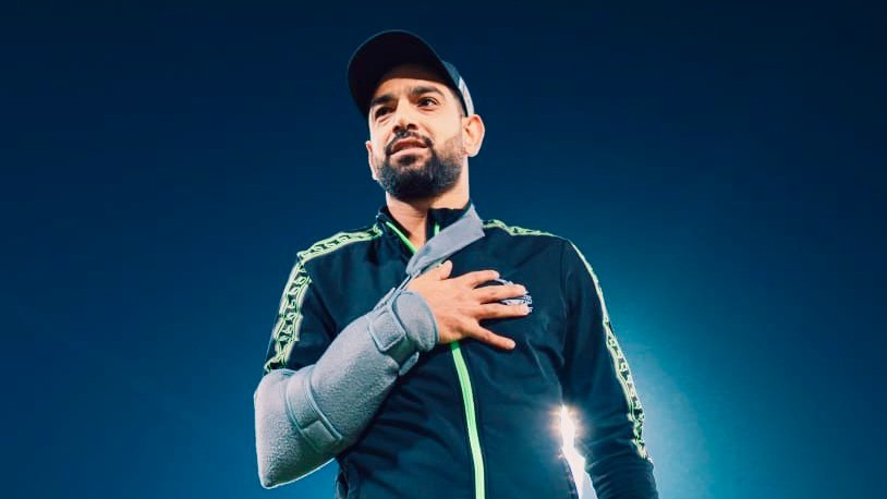 (Photo: X | Haris Rauf) : Pakistani cricketer Haris Rauf.