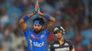 AP : Mumbai Indians captain Hardik Pandya.