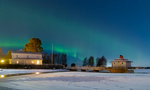 Northern Lights in Finland's sky