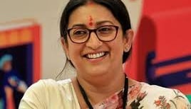 PTI : Union Minister Smriti Irani |