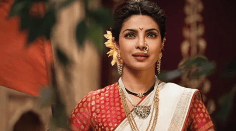 Priyanka Chopra as Kashibai in 'Bajirao Mastani'