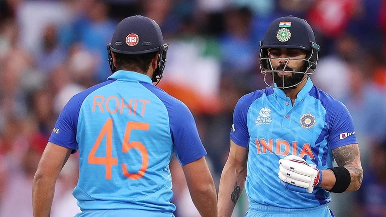 The Indian T20 World Cup squad is headlined by the presence of the duo of Virat Kohli and Rohit Sharma. - X/@ICC