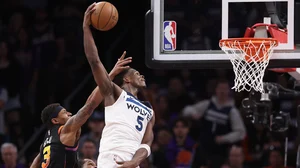 Anthony Edwards led the Minnesota Timberwolves to a win over the Phoenix Suns to complete a first-round sweep.