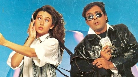 Govinda and Karisma Kapoor in 'Hero No 1'