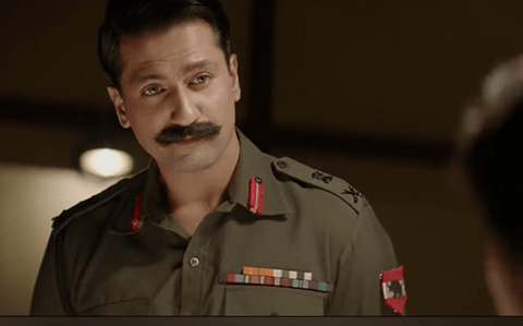 Vicky Kaushal as Sam Manekshaw in 'Sam Bahadur'