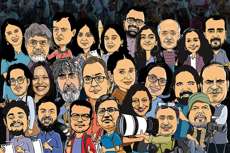 TOP ROW (From left to right): Sharmita Kar, Sandipan Chatterjee, Suresh Kumar Pandey, Swati Subhedar, Vineetha Mokkil, Iqbal Abhimanyu, Anisha Reddy, Naseer Ganai, Shweta Desai, Md Asghar Khan

MIDDLE ROW (From left to right): Vikram Raj, Divya Tiwari, Romana Manpreet, Satish Padmanabhan, Chinki Sinha, Shahina K K, Abhik Bhattacharya, Ashwani Sharma

BOTTOM ROW (From left to right): Agnideb Bandyopadhyay, Tanul Thakur, Vikram Sharma, Snigdhendu Bhattacharya, Rakhi Bose, Tribhuvan Tiwari, Dinesh Parab - Illustration: Saahil