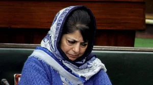 PTI : Former Jammu and Kashmir Chief Minister Mehbooba Mufti |