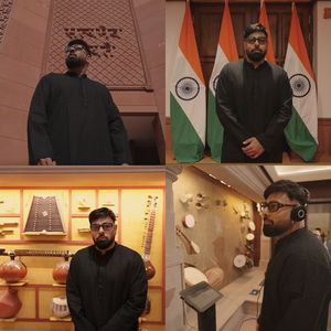Instagram : Badshah recently visited the new Parliament building 