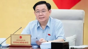 X/ @ngahpham : Head of Vietnam's Parliament, Vuong Dinh Hue |