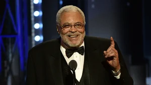 Getty images : James Earl Jones, recipient of the Special Tony Award for Lifetime Achievement in the Theater at THE 71st ANNUAL TONY AWARDS.