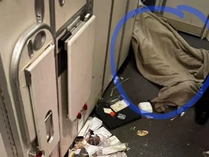 X : Purported videos and photos said to of the incident surfaced on social media, showing the severe turbulence and of the floor of the aircraft galley strewn with meal containers and a blanket