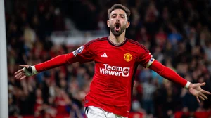 Manchester United captain, Bruno Fernandes.