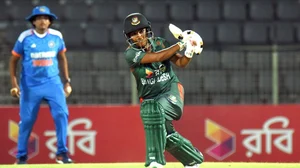 X/BCBtigers : India women's team defeated Bangladesh women by 56 runs in a rain-curtailed match.