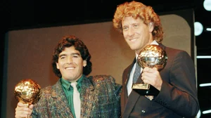 AP : A trophy won by the late Diego Maradona for the best player at the 1986 World Cup that had mysteriously disappeared has resurfaced. It will be auctioned in Paris next month.