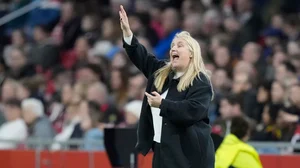 AP : Coach Emma Hayes has selected her first roster for the United States ahead of a pair of friendlies as she prepares to lead the women’s national team at the Paris Olympics. Hayes, named U.S. coach last November, finished her final season as coach of Chelsea on Saturday, winning the team's fifth straight Women's Super League Title with a 6-0 rout of Manchester United. 