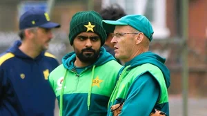 X/@TheRealPCB : Pakistan skipper Babar Azam with coach Gary Kirsten