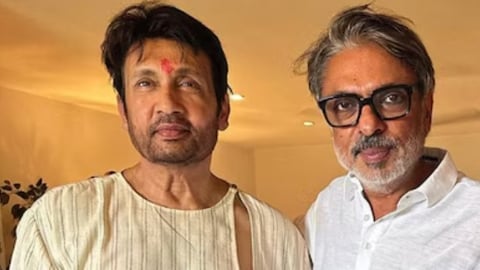 Shekhar Suman And Sanjay Leela Bhansali