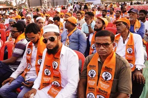 | Photo by Dinesh Parab/Outlook : Uddhav Thackeray's rally in Ratnagiri-Sindhudurg