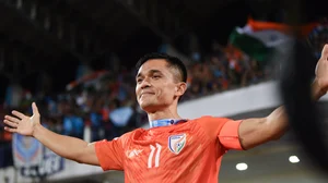 X | Sunil Chhetri : Indian football team captain Sunil Chhetri. 