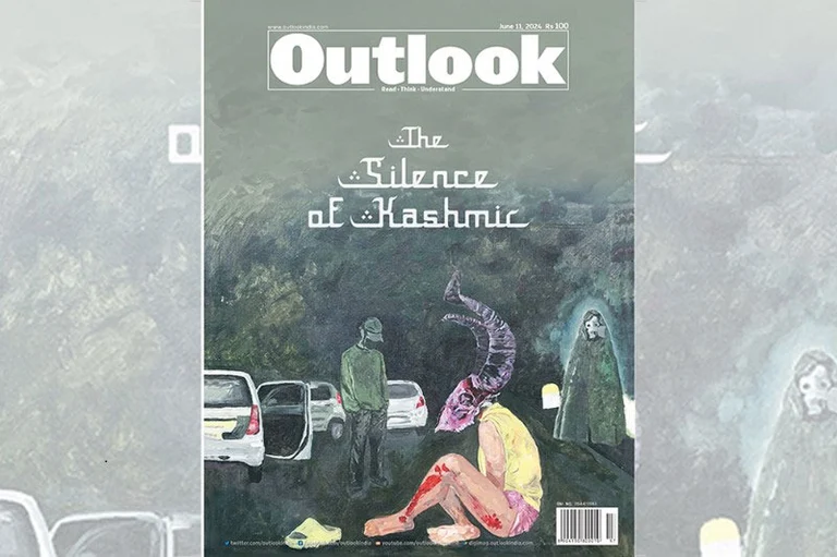 Outlook cover: The Silence of Kashmir - null