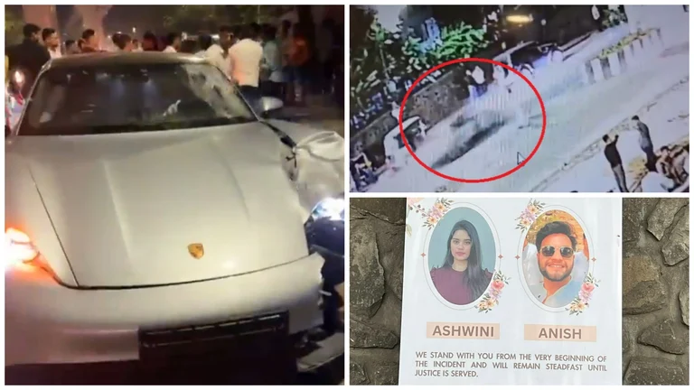 Pune Porsche accident: The car was reportedly being driven at 200 km per hour when it knocked down two bikers
 - X