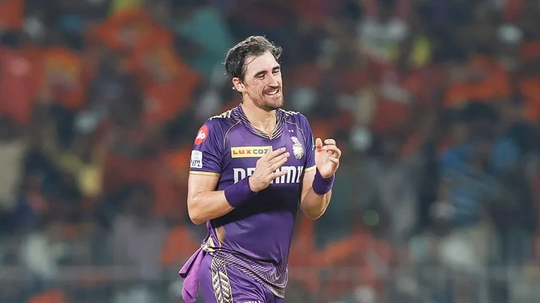 Mitchell Starc picked up two wickets for just 14 runs in the IPL 2024 final between Kolkata Knight Riders and Sunrisers Hyderabad in Chennai on Sunday (May 26).  - BCCI