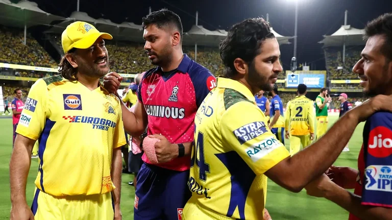 Chennai Super Kings beat Rajasthan Royals by five wickets in their last home league game of IPL 2024, at the MA Chidambaram Stadium on Sunday (May 12). - BCCI/IPL