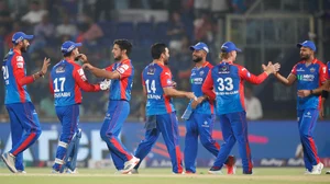 Photo: X/@IPL : DC players celebrate a wicket